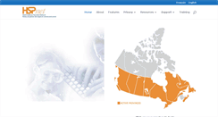 Desktop Screenshot of hspcanada.net