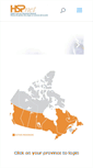 Mobile Screenshot of hspcanada.net